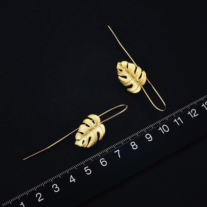 Monster Leaves Earring 