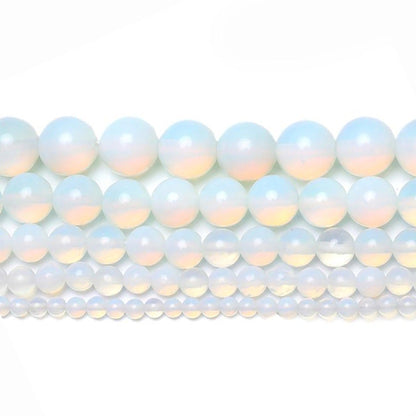 Moonstone Beads, Opalite Gemstone Beads, 4-12mm 