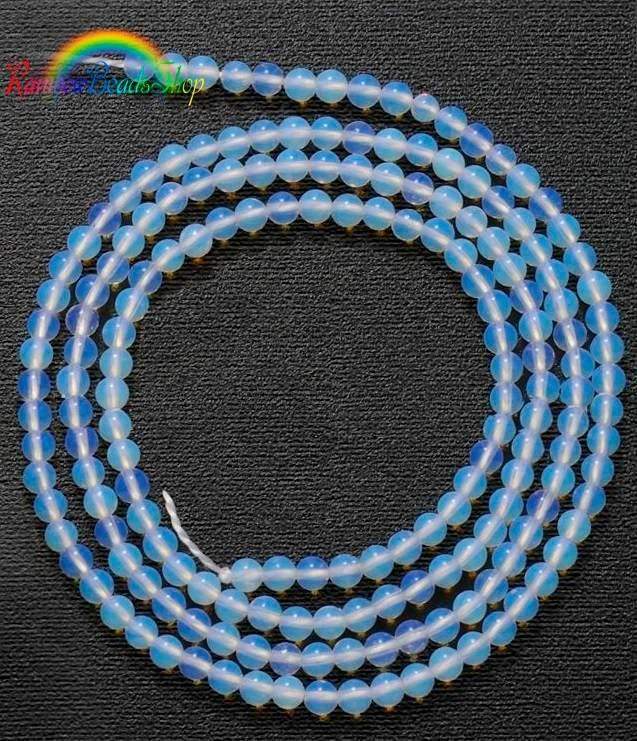 Moonstone Beads, Opalite Gemstone Beads, 4-12mm 