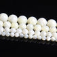 Mother of Pearl Mop shell beads, 2-12mm round beads strand faceted or smooth 