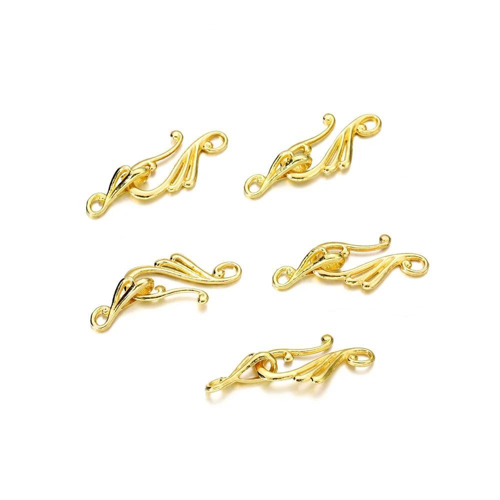 Musical Note Shape Toggle Clasps (Hooks) 