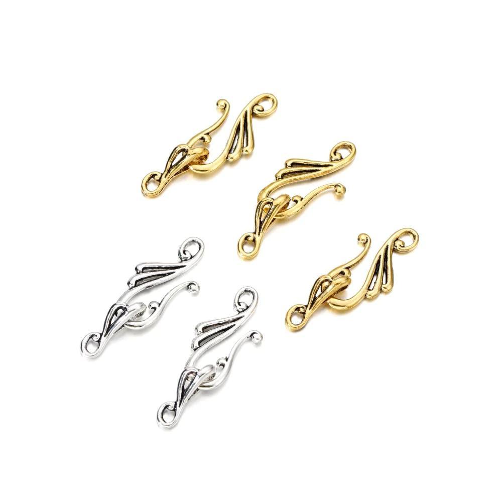 Musical Note Shape Toggle Clasps (Hooks) 