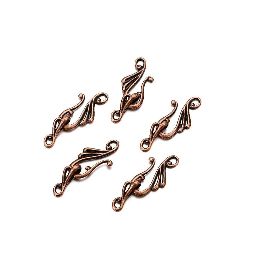 Musical Note Shape Toggle Clasps (Hooks) 