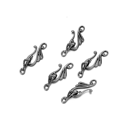 Musical Note Shape Toggle Clasps (Hooks) 