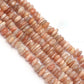 Natural Aventurine beads (Sunstone) Freeform Rondelle, 3-5x8-13mm 
