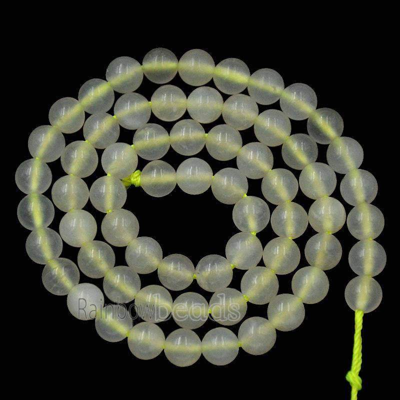 Natural Candy Moutain Yellow Jade Beads, 15.5''' strand, 4-10mm 