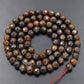 Natural Faceted Brown Bronzite Beads, size 4-8mm , 15.5'' inch strand 