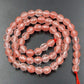 Natural Faceted Rose Cherry Quartz Beads, 4mm 6mm 8mm 10mm 12mm Round Jewelry Gemstone Stone Beads, 15'5 st. For Jewelry making and Beading 