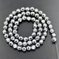 Natural Faceted Silver Hematite Beads, Round   15.5''' full strand 
