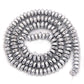 Natural Faceted Silver Hematite Rondelle Beads,  2-10mm  16'' strand 