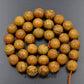 Natural Faceted Wood Vein Jasper Brown Beads, 4-10mm, 15.5'' strand 