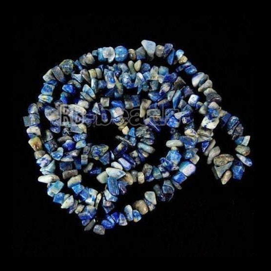 Natural Lapis Lazuli Chip Beads, Gemstone,  5~8mm 34 Inc per strand 