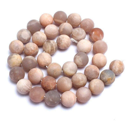 Natural Matte Frosted goldstone Sunstone Beads, 4-10mm 15.5'' inch strand 