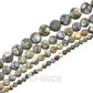 Natural Matte Frosted Rhyolite beads, 4-10mm Round Jewelry Gemstone 15.5'' strand 