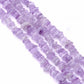 Natural Nuggets Amethyst Beads, Freeform Rondelle Disk, 3-5x8-13mm 