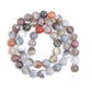 Natural Persian Botswana Agate Beads, 4-16mm round, 15.5'' inch strand 