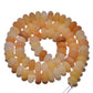 Natural Rondelle Yellow Aventurine Beads, Smooth Matte and Faceted 