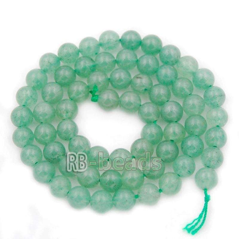Natural Round Green Aventurine Beads, size 4-10mm, 15.5'' inch strand 