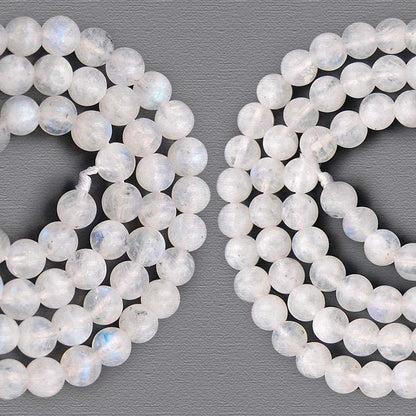 Natural White Moonstone Beads, Wholesale Gemstone  4-12mm 