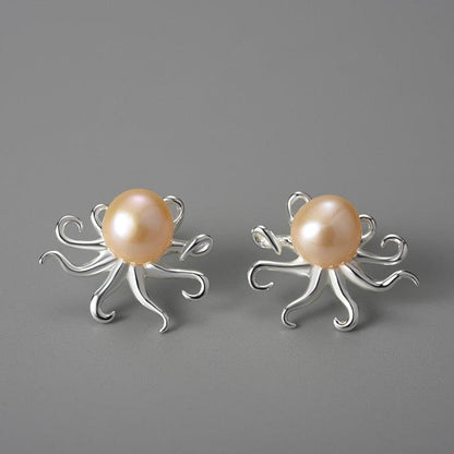 Octopus Stud Earring 