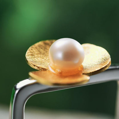 Pearl Clover Ring 