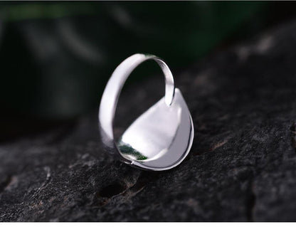 Pearl Leaf Ring 