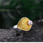 Pearl Leaf Ring 