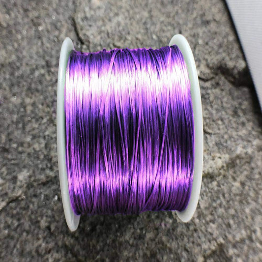 Purple Strong Stretchy Elastic String 