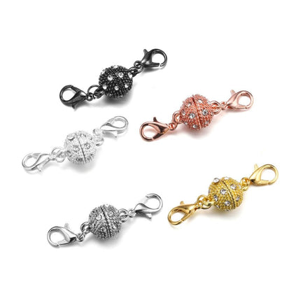 Rhinestone Ball Magnetic Clasps 