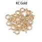 Round Trigger Lobster Clasp 30pcs, Silver Gold Copper 