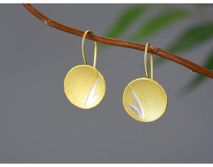 Small Bamboo Leaves Earring 