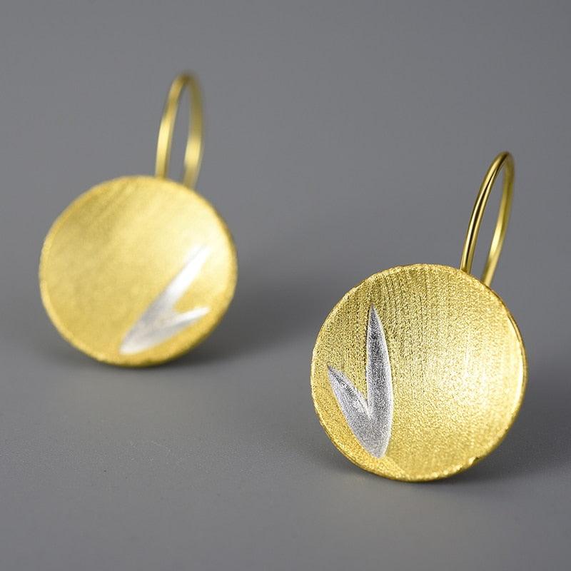 Small Bamboo Leaves Earring 