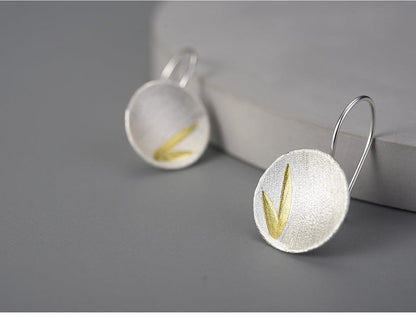 Small Bamboo Leaves Earring 