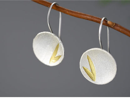 Small Bamboo Leaves Earring 