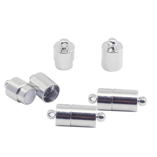 Stainless Steel Magnetic Clasps, 7x19mm 