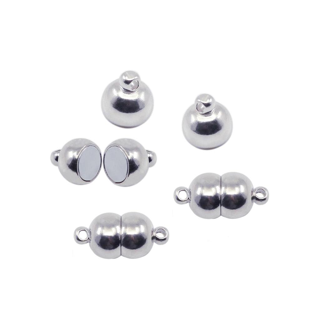 Stainless Steel Magnetic Clasps, 8x16mm 