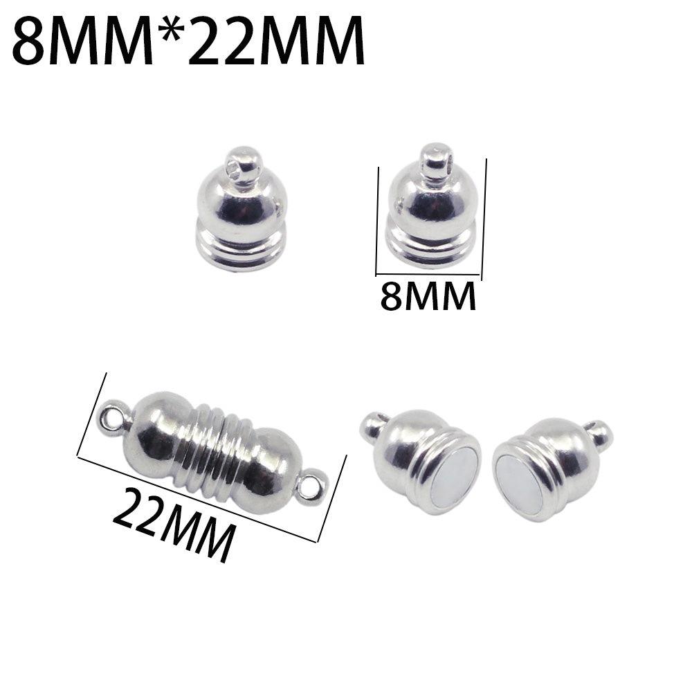 Stainless Steel Magnetic Clasps, 8x22mm 
