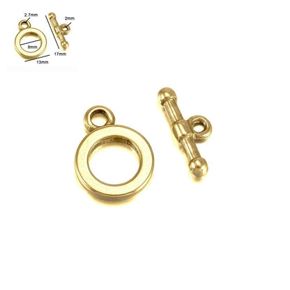 Stainless Steel Toggle OT Clasp 