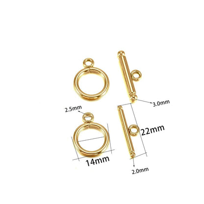 Stainless Steel Toggle OT Clasp 