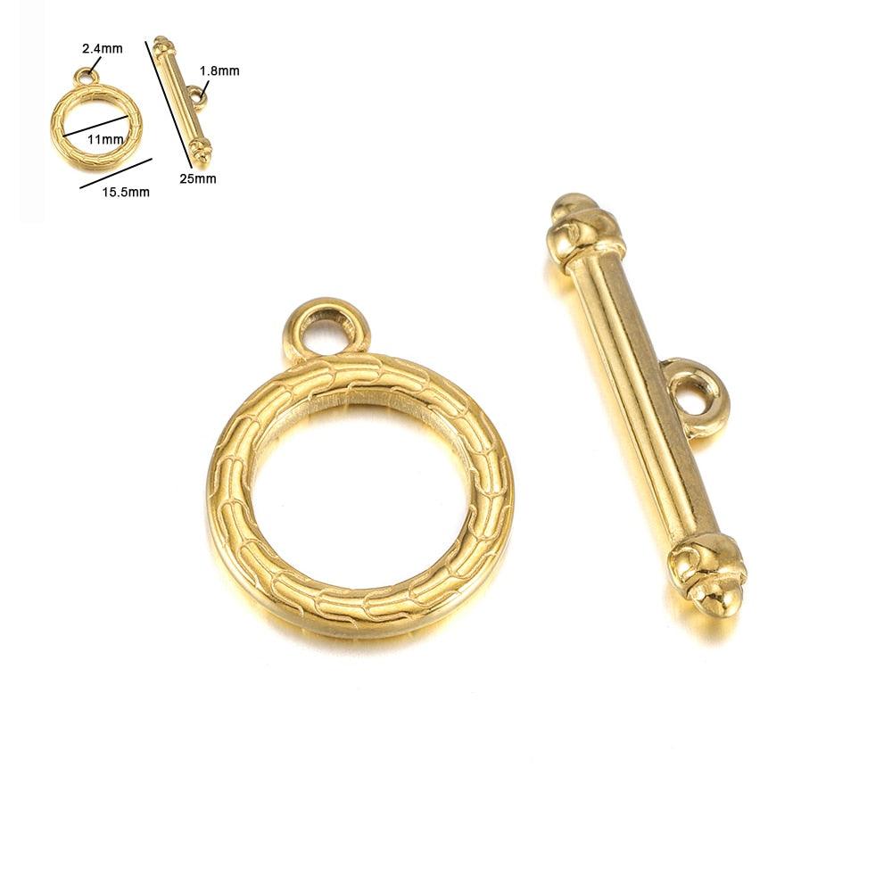 Stainless Steel Toggle OT Clasp 