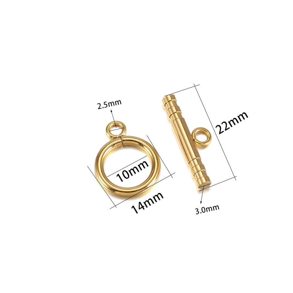 Stainless Steel Toggle OT Clasp 