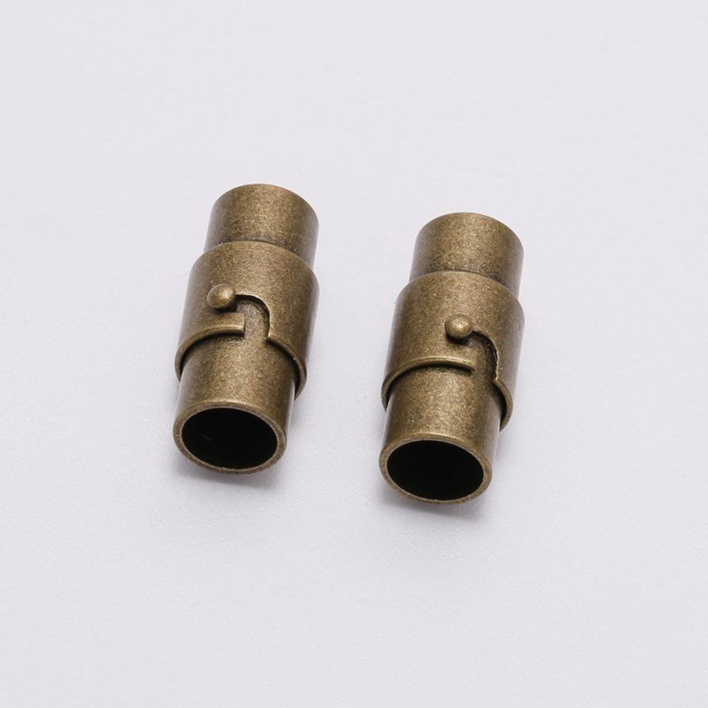 Strong Magnetic Clasps, 3-10 mm Silver Gold Black 