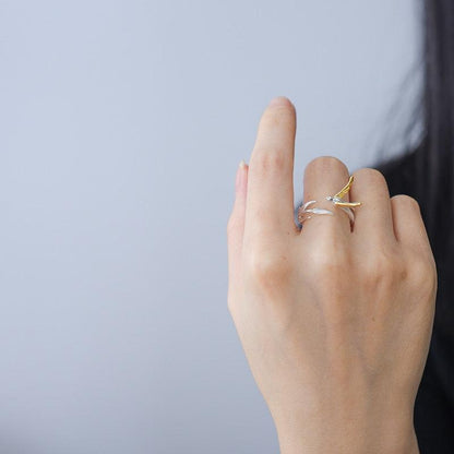 Swallow Willow Branch Ring 