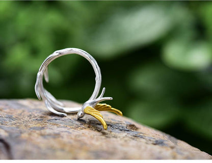 Swallow Willow Branch Ring 