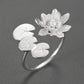 Water Lily Flower Ring 