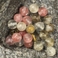 Watermelon Quartz beads, Wholesale Round Gemstone Beads, 4-12mm 