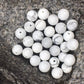 White Turquoise beads, Wholesale Gemstone Beads, Round Natural Stone Jewelry Beads, 4mm 6mm 8mm 10mm 12mm 5-200pcs 