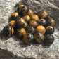 Wholesale Natural Brown Yellow Tiger Eye Beads,  Gemstone Beads, Jewelry Spacer Stone Round Beads, 4mm 6mm 8mm 10mm 12mm 
